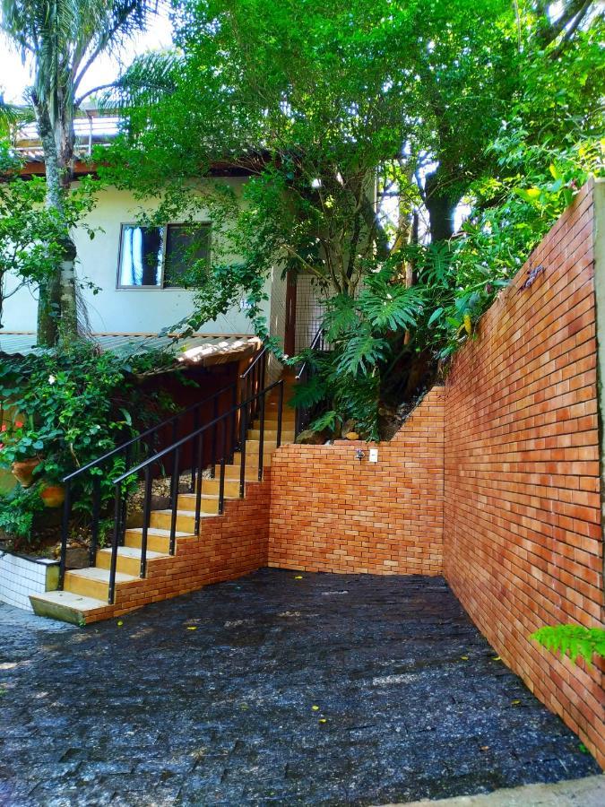 Casa na montanha com vista para o mar Florianopolis Exterior foto