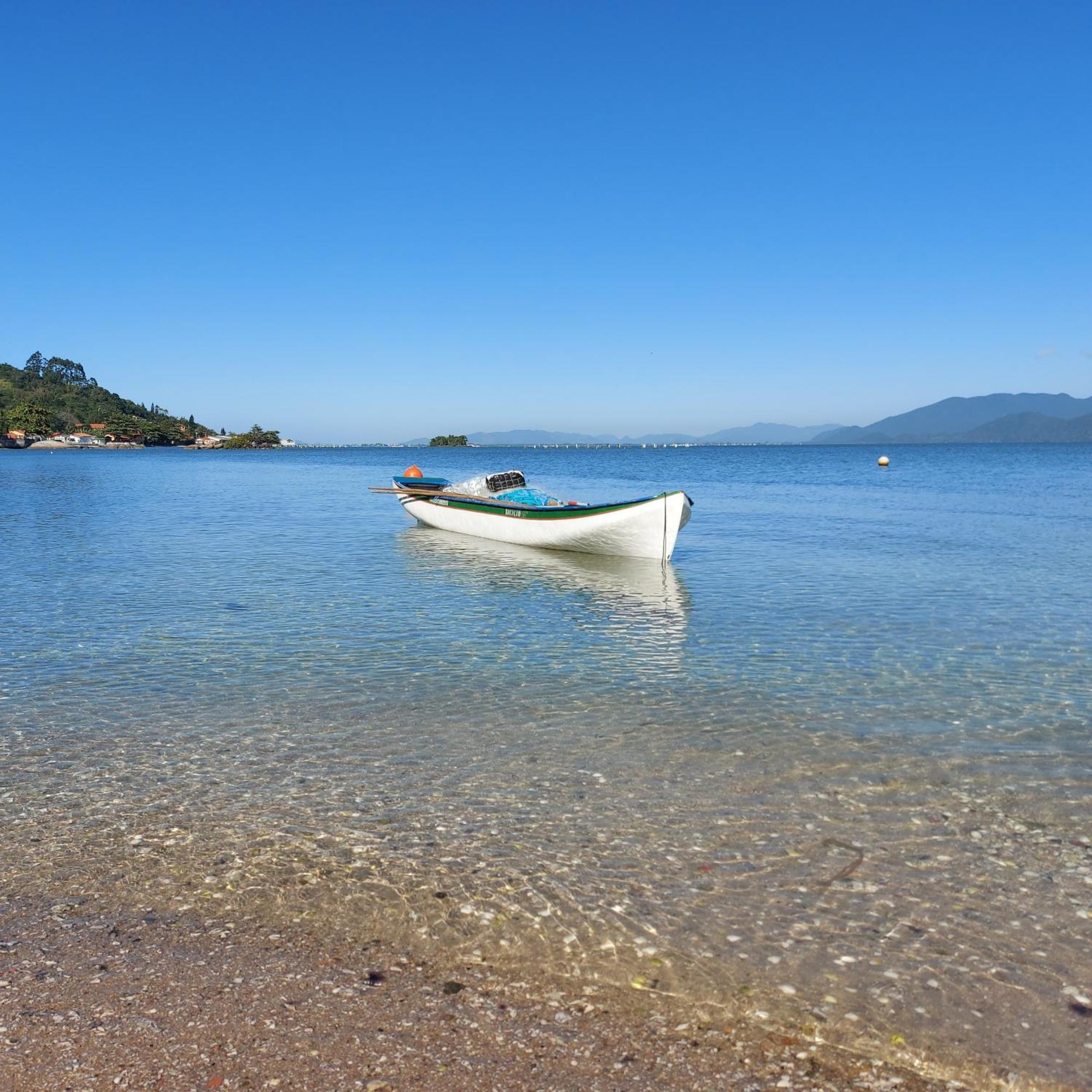 Casa na montanha com vista para o mar Florianopolis Exterior foto