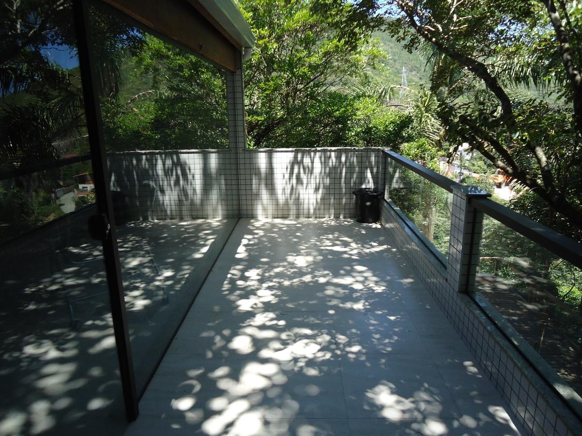 Casa na montanha com vista para o mar Florianopolis Exterior foto